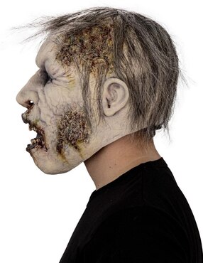 Máscara para disfraz de Zombie Ghoulish Productions