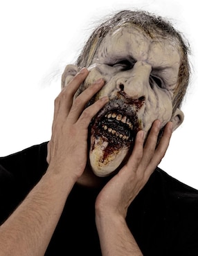 Máscara para disfraz de Zombie Ghoulish Productions
