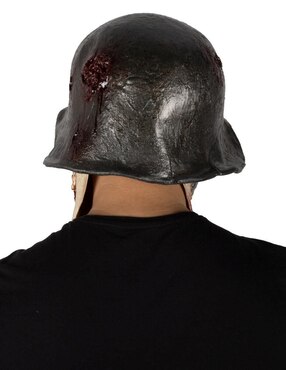 Máscara para disfraz de soldado sangriento Zombie Ghoulish Productions