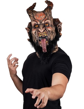 Máscara para disfraz de demonio Abadon Nightmare makers Ghoulish Productions