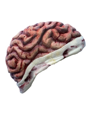 Gorro para disfraz de cerebro sangriento zombie Ghoulish Productions