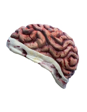 Gorro para disfraz de cerebro sangriento zombie Ghoulish Productions