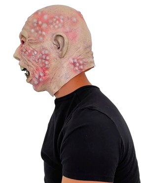 Máscara para disfraz de zombie deforme Ghoulish Productions