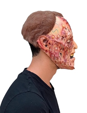 Máscara para disfraz de hombre quemado Zombie Ghoulish Productions
