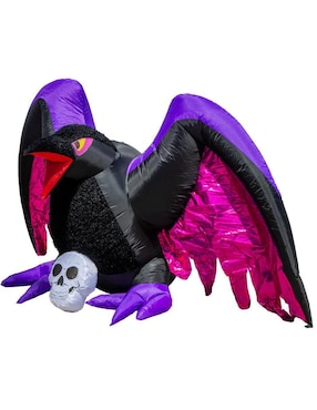 Inflable decorativo de halloween forma de pájaro Rev