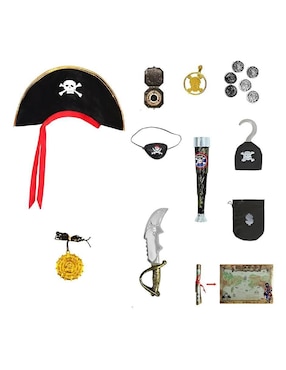 Set de accesorios para disfraz de pirata Güish