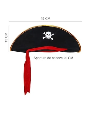 Set de accesorios para disfraz de pirata Güish