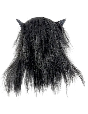 Máscara para disfraz de Lobo Negro Despiadado Werewolves ghoulish productions