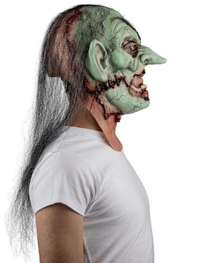 Máscara para disfraz de Bruja agrietada Witches Ghoulish Productions