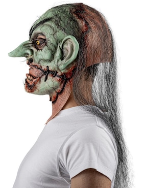 Máscara para disfraz de Bruja agrietada Witches Ghoulish Productions