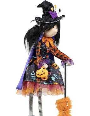 Figura decorativa Queca Designs Halloween con forma de Bruja