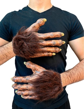 Guantes para disfraz de Hombre Lobo Salvaje Werewolves Ghoulish Productions