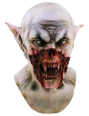 Máscara para disfraz de Vampiro Salvaje Brutal Vampires Ghoulish Productions