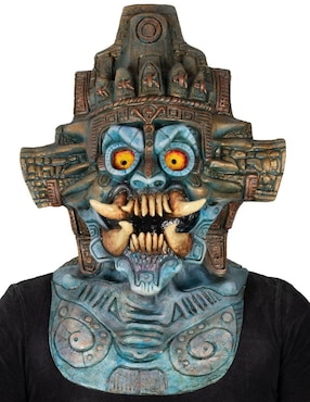 Máscara para disfraz de Dios Tlaloc Monstruo Mythological Monsters Ghoulish Productions