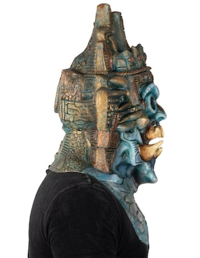 Máscara para disfraz de Dios Tlaloc Monstruo Mythological Monsters Ghoulish Productions