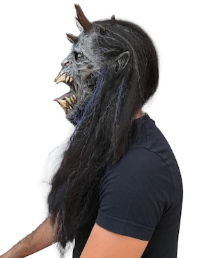 Máscara para disfraz de Demonio Yeti Mythological Monsters Ghoulish Productions