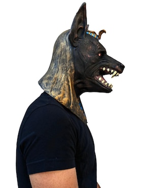 Máscara para disfraz de Anubis dios de muerte Mythological Monsters Ghoulish Productions
