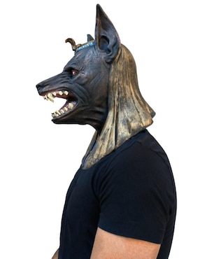 Máscara para disfraz de Anubis dios de muerte Mythological Monsters Ghoulish Productions