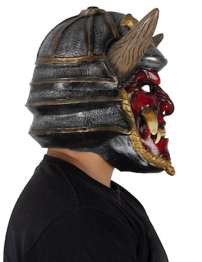 Máscara para disfraz de Samurai Ddemoniaco Devils Ghoulish Productions