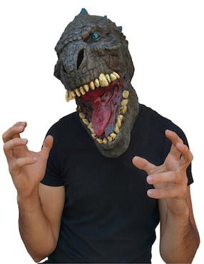 Máscara para disfraz de Dinosaurio mutante Mythological Monsters Ghoulish Productions