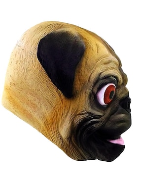 Máscara para disfraz de Perrito pug adorable Animals Ghoulish Productions