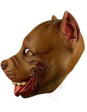 Máscara para disfraz de Perro Pitbull Riendo Animals Ghoulish Productions