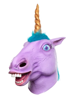Máscara para disfraz de Pony Unicornio Animals Ghoulish Productions