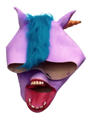 Máscara para disfraz de Pony Unicornio Animals Ghoulish Productions