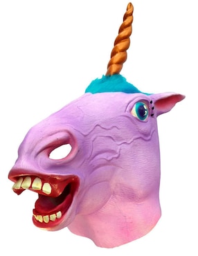 Máscara para disfraz de Pony Unicornio Animals Ghoulish Productions