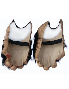 Cubre zapatos para disfraz de Pies peludos de mono Animales Ghoulish Productions