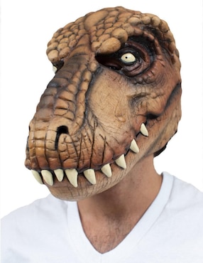 Máscara para disfraz de Dinosaurio T Rex Animales Ghoulish Productions