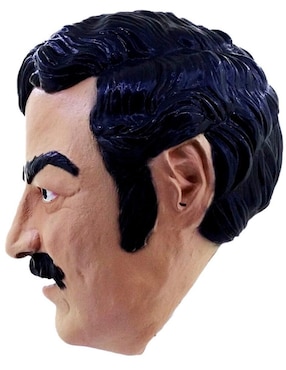 Máscara para disfraz de Pablo Escobar Cosplay Famous People Ghoulish Productions