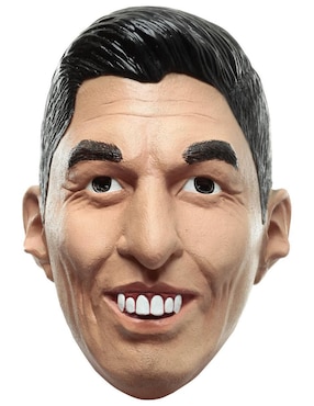 Máscara para disfraz de futbolista Luis Suárez Ghoulish Productions