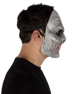 Máscara para disfraz de Vampiro sanguinario Moving Mouth Ghoulish Productions