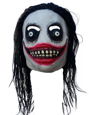 Máscara para disfraz de Jeff The killer Jr Junior Masks Ghoulish Productions