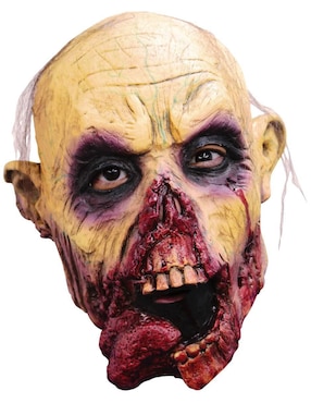 Máscara para disfraz de zombie con lengua Junior masks Ghoulish Productions