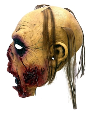 Máscara para disfraz de zombie con lengua Junior masks Ghoulish Productions
