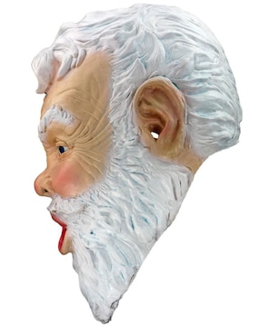 Máscara para disfraz de Santa Claus sonriente Horror Xmas Ghoulish Productions