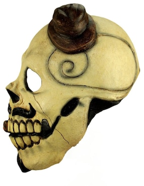Máscara para disfraz de El catrin mexicano day of the dead Ghoulish Productions