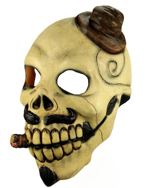 Máscara para disfraz de El catrin mexicano day of the dead Ghoulish Productions