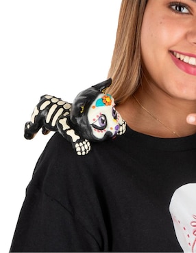 Shoulder buddy para disfraz de gatito catrina Day of the dead Ghoulish Productions