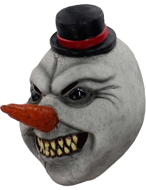 Máscara para disfraz de malvado hombre nieve Horror Xmas Ghoulish Productions