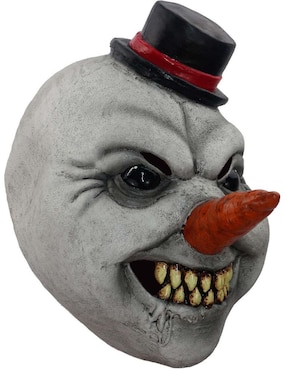 Máscara para disfraz de malvado hombre nieve Horror Xmas Ghoulish Productions