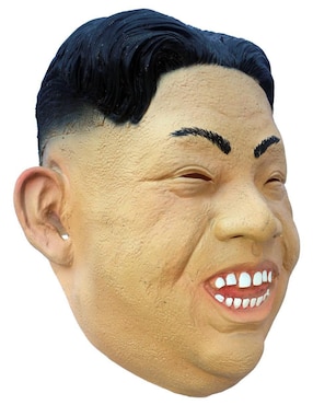 Máscara para disfraz de presidente Kim Jong-Un Famous People Ghoulish Productions
