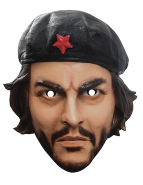 Máscara para disfraz de el Che Guevara Cosplay Famous People Ghoulish Productions