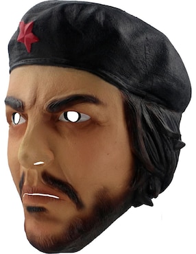 Máscara para disfraz de el Che Guevara Cosplay Famous People Ghoulish Productions