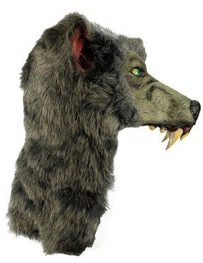 Casco para disfraz de cazador lobo salvaje Ghoulish Productions