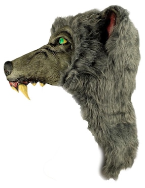 Casco para disfraz de cazador lobo salvaje Ghoulish Productions