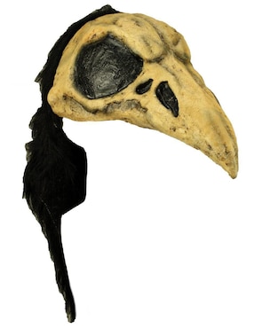 Casco para disfraz de cuervo de fantasía Ghoulish Productions