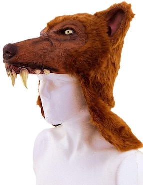 Casco para disfraz de animal lobo salvaje Ghoulish Productions